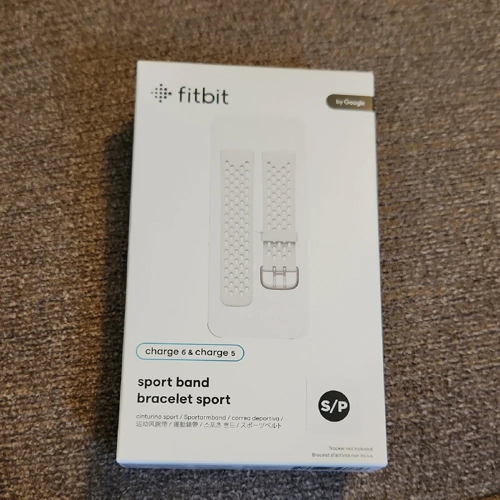 Fitbit White Arm & Wristband Clips
